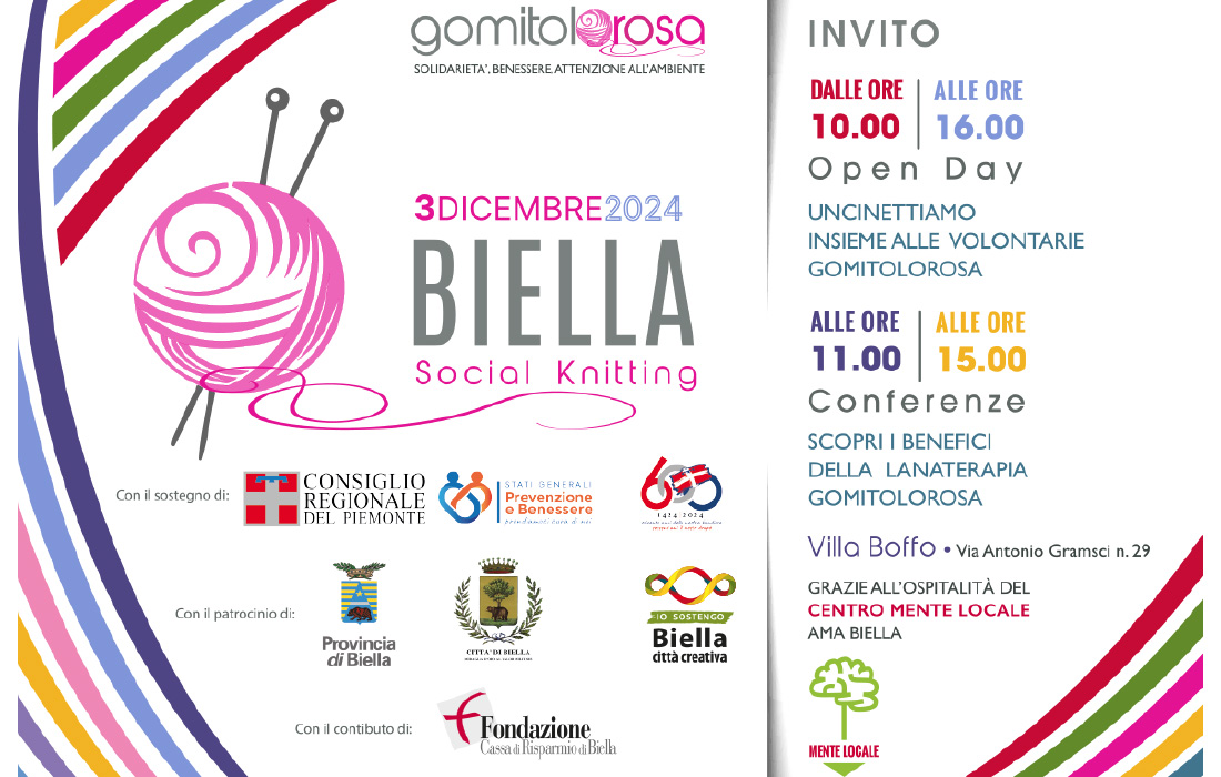 GOMITOLOROSA - SOCIAL KNITTING